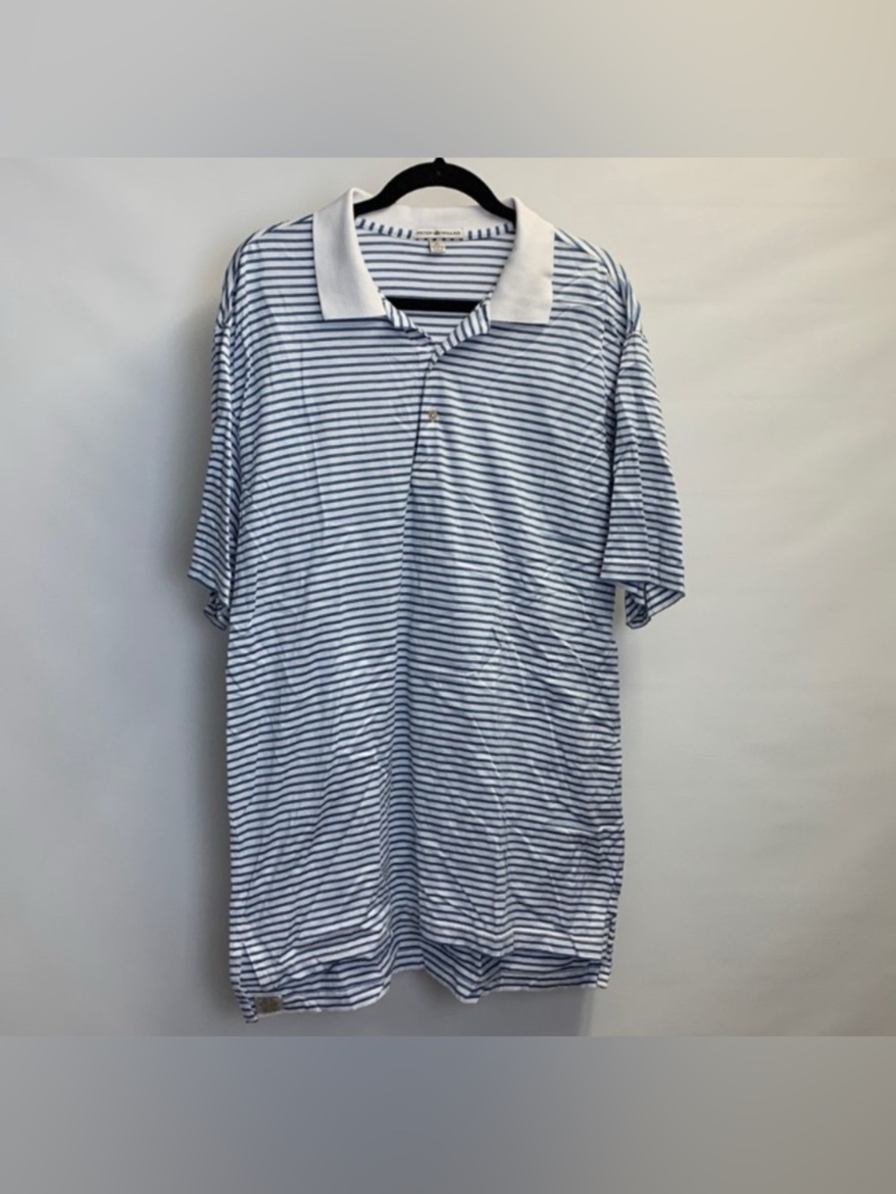 Peter Millar Striped Polo Shirt Men’s Size XL
